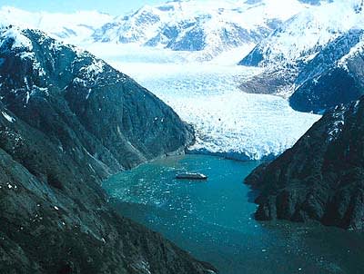 Tracy Arm. Photo courtesy of Holland America Line. Tracy Arm. Photo courtesy of Holland America Line.